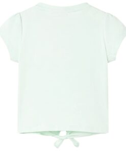 Kindershirt 92 lichtmint
