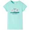 Kindershirt 92 lichtmint