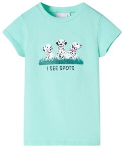 Kindershirt 92 lichtmint