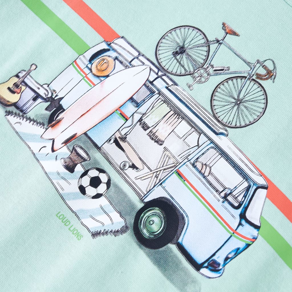 Kindershirt 92 lichtmint - Image 4