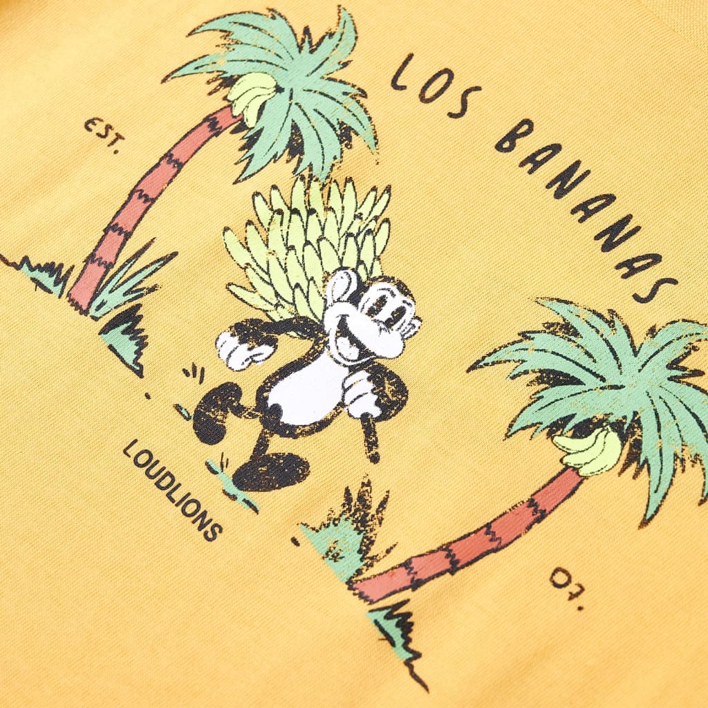 Kindershirt 92 lichtokerkleurig - Image 4