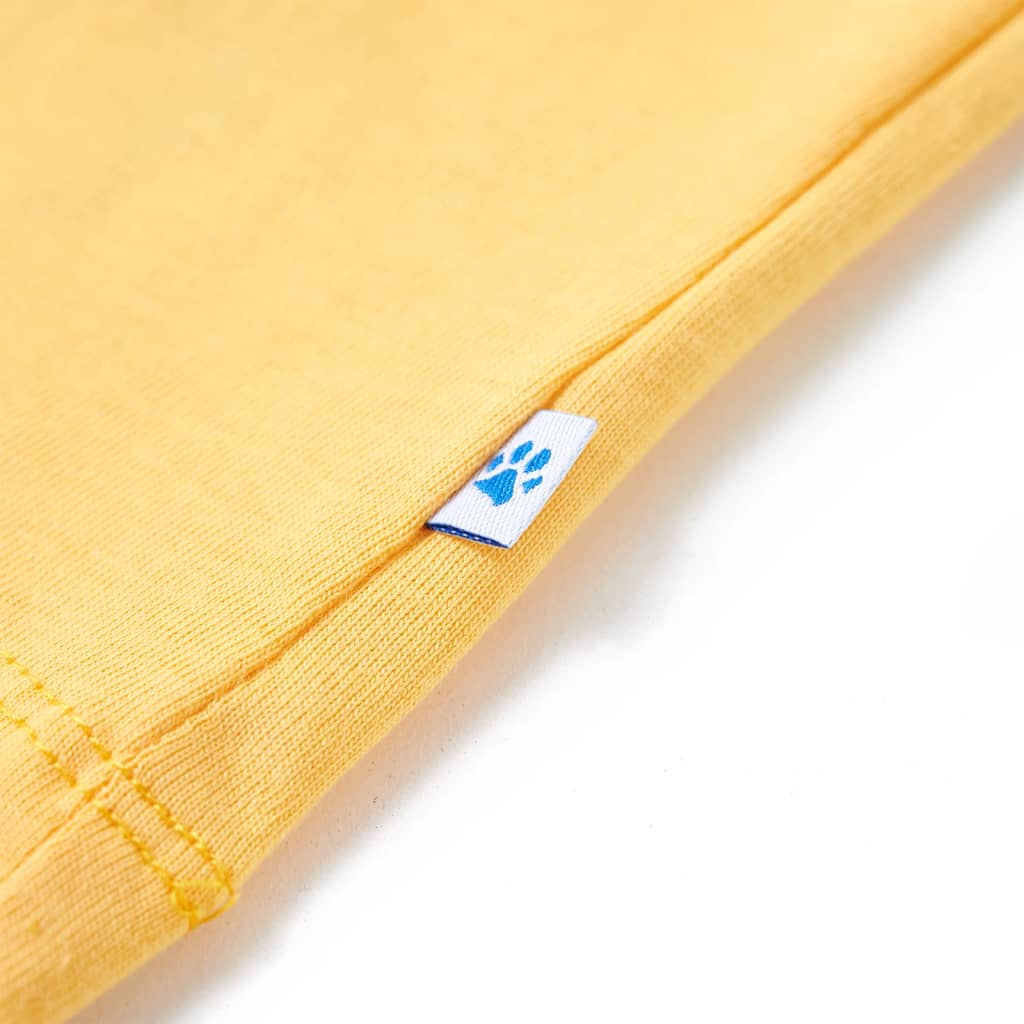 Kindershirt 92 lichtokerkleurig - Image 5