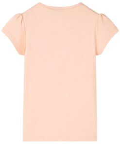 Kindershirt 92 lichtoranje