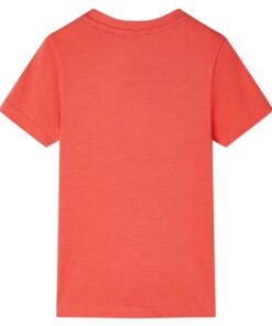 Kindershirt 92 lichtrood