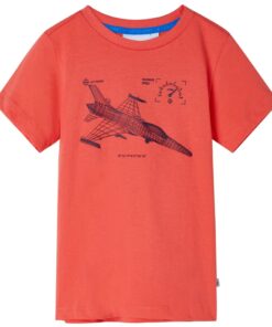 Kindershirt 92 lichtrood