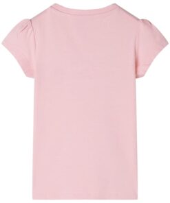 Kindershirt 92 lichtroze