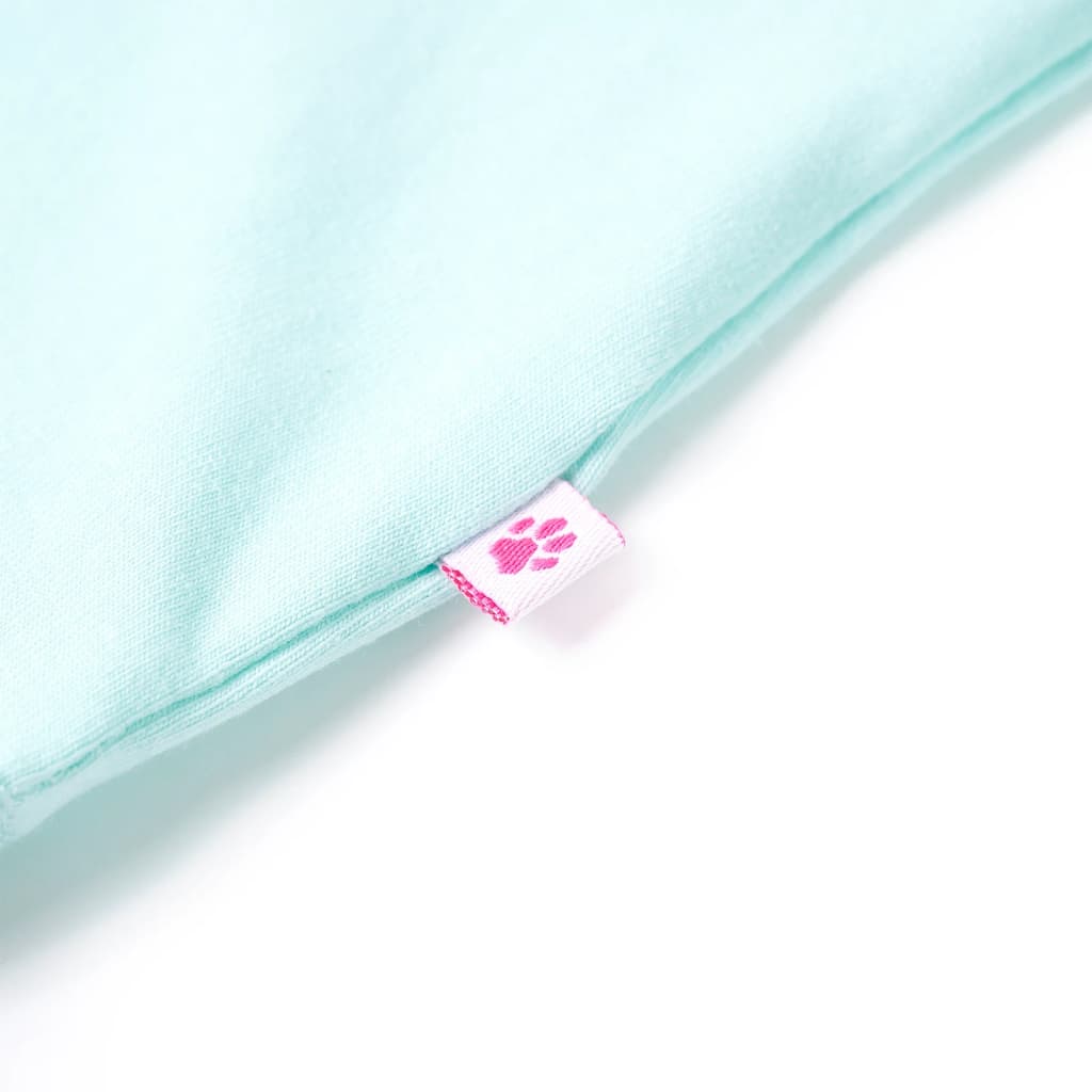 Kindershirt 92 lichtzeeblauw - Image 5