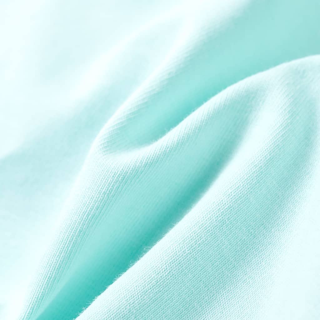 Kindershirt 92 lichtzeeblauw - Image 7