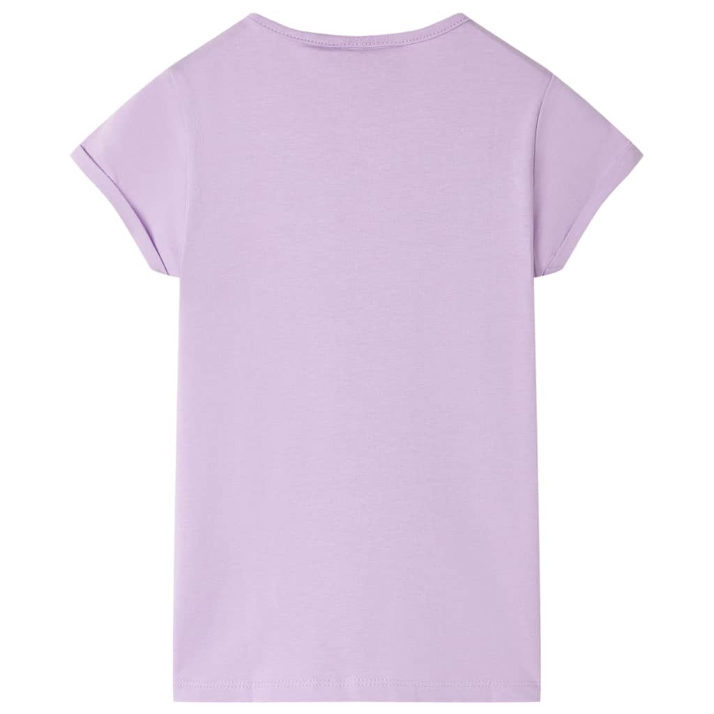 Kindershirt 92 lila