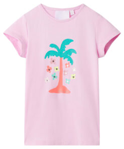 Kindershirt 92 lila