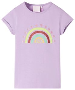Kindershirt 92 lila