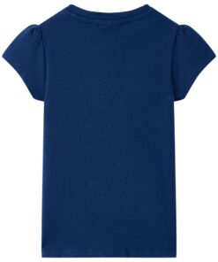 Kindershirt 92 marineblauw