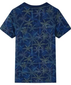Kindershirt 92 marineblauw
