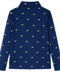 Kindershirt 92 marineblauw