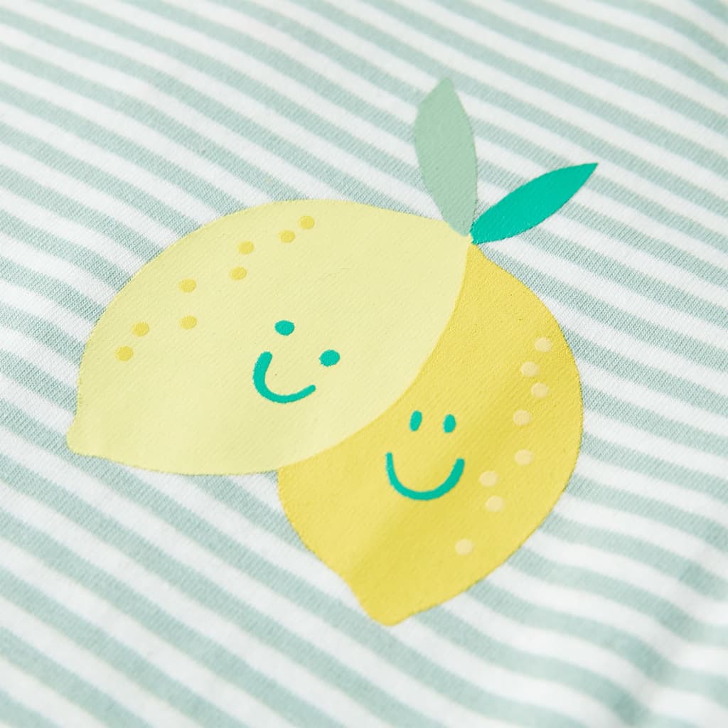 Kindershirt 92 mintkleurig - Image 4