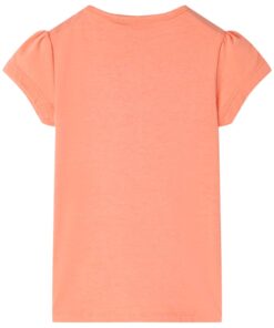 Kindershirt 92 neonoranje