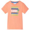 Kindershirt 92 neonoranje
