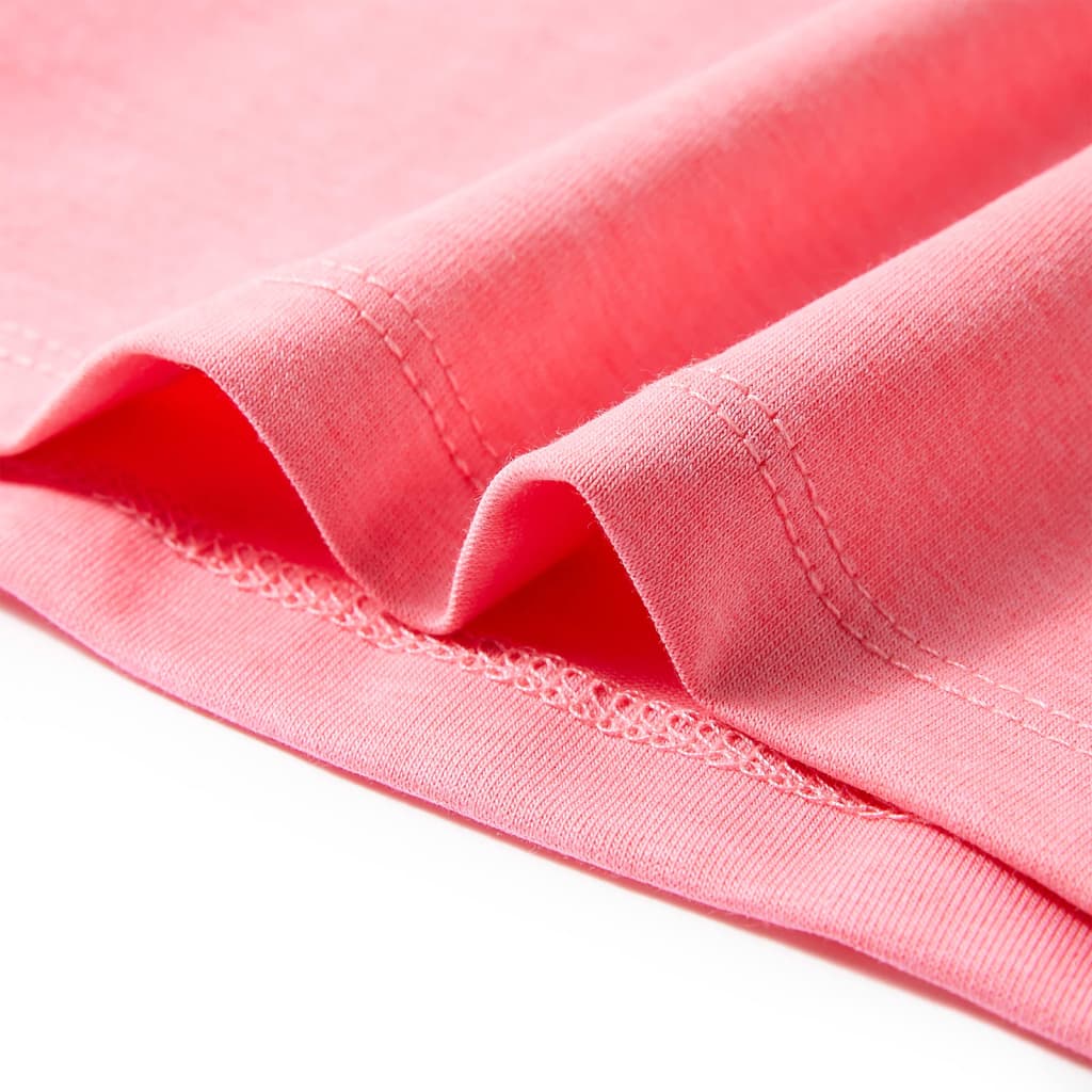 Kindershirt 92 neonroze - Image 6