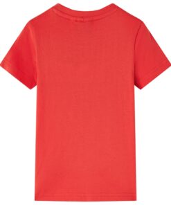 Kindershirt 92 rood