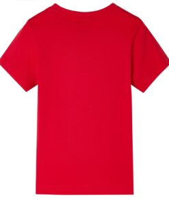 Kindershirt 92 rood