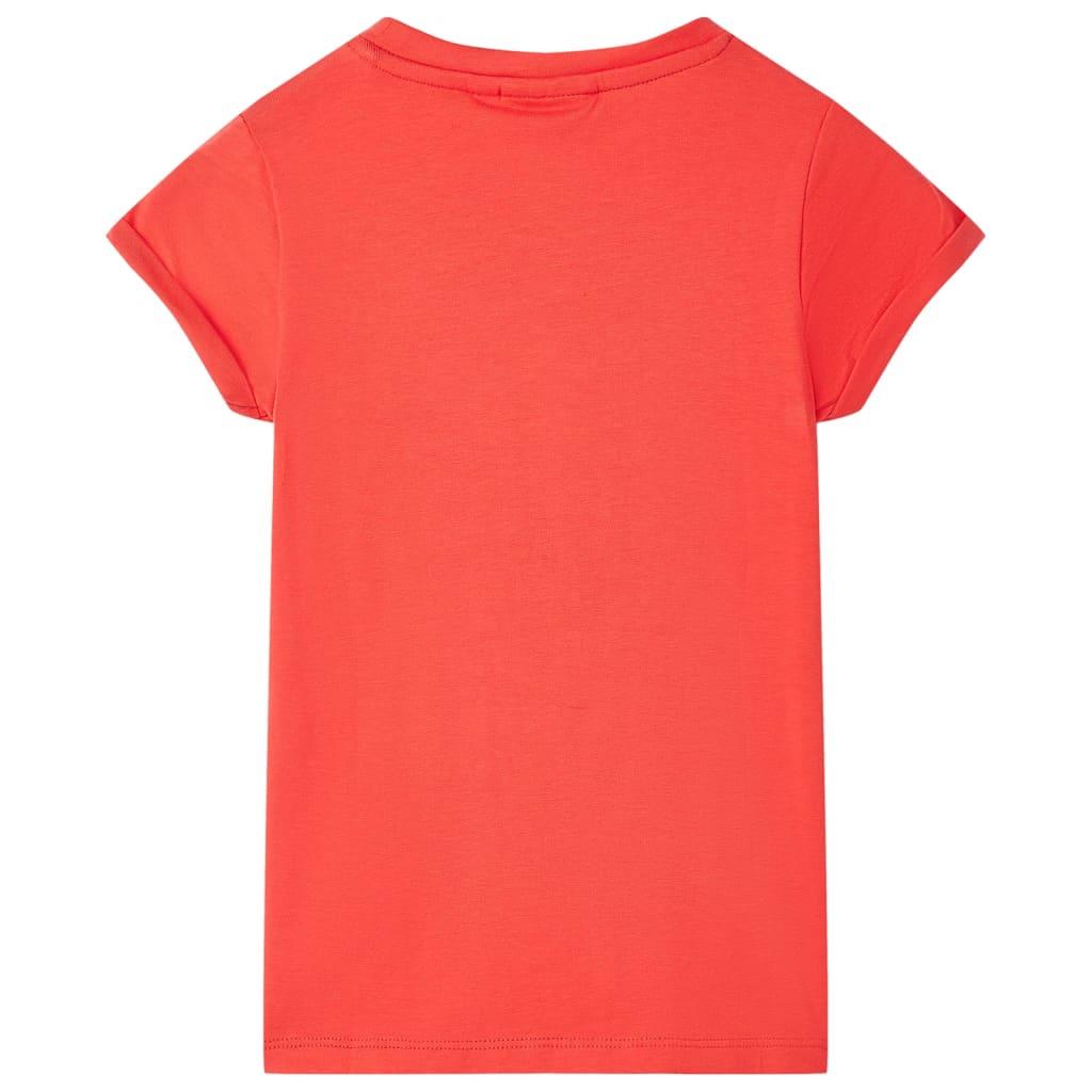 Kindershirt 92 rood