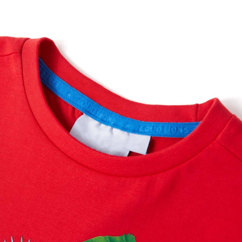 Kindershirt 92 rood - Image 3