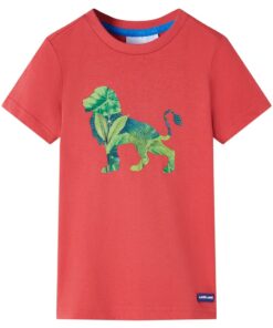 Kindershirt 92 rood