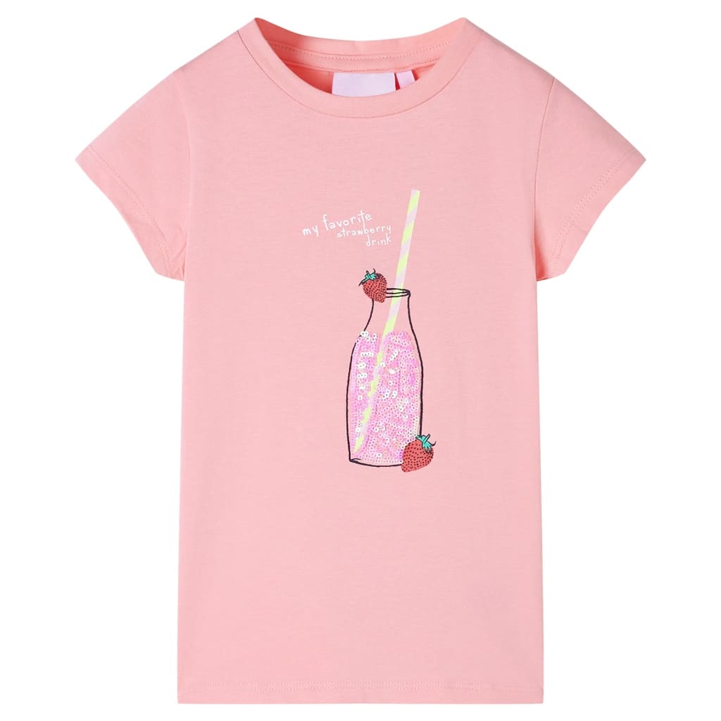Kindershirt 92 roze