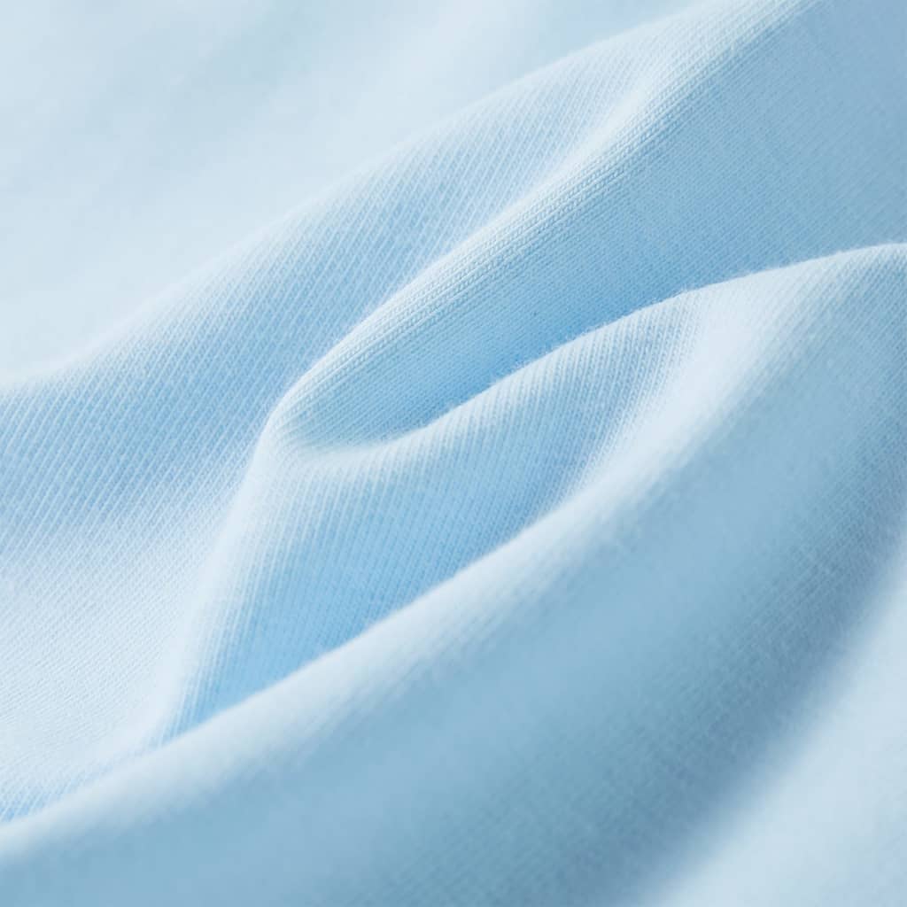 Kindershirt 92 zachtblauw - Image 7