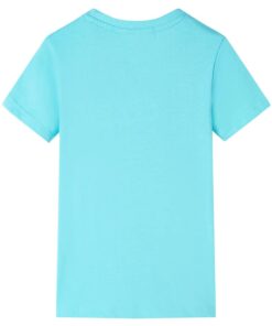 Kindershirt 92 zeeblauw