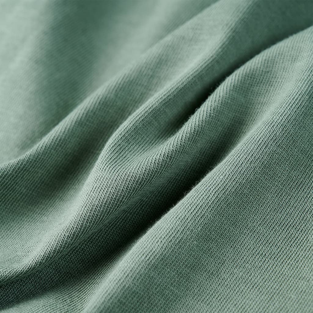 Kindershirt met korte mouwen 104 kakikleurig - Image 7