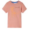 Kindershirt met korte mouwen 104 lichtoranje