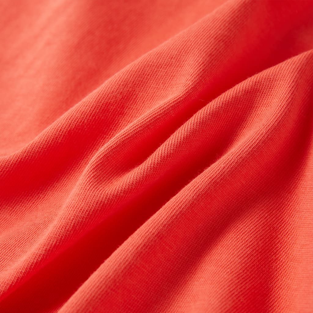 Kindershirt met korte mouwen 104 lichtrood - Image 7