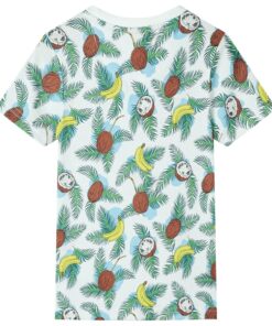 Kindershirt met korte mouwen 104 meerkleurig