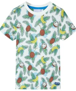 Kindershirt met korte mouwen 104 meerkleurig