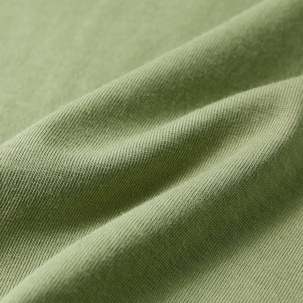 Kindershirt met korte mouwen 116 lichtkakikleurig - Image 7