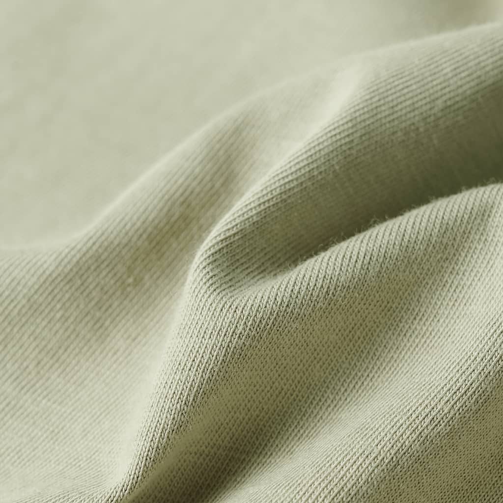 Kindershirt met korte mouwen 128 lichtkakikleurig - Image 7