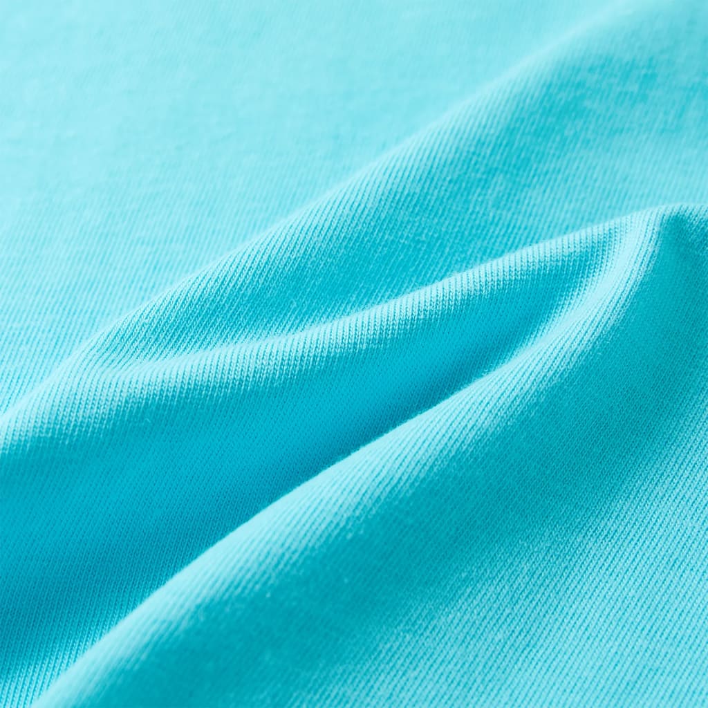 Kindershirt met korte mouwen 128 zeeblauw - Image 7