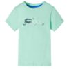 Kindershirt met korte mouwen 140 lichtgroen