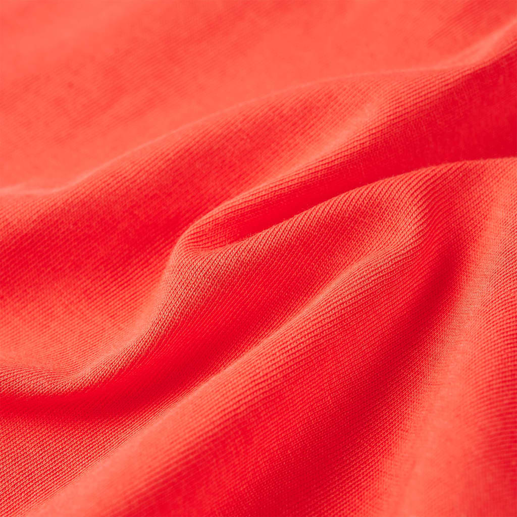 Kindershirt met korte mouwen 140 rood - Image 7