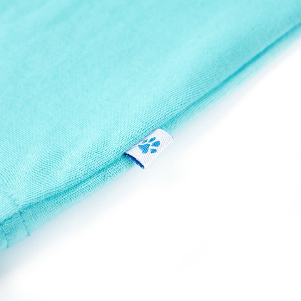 Kindershirt met korte mouwen 140 zeeblauw - Image 5