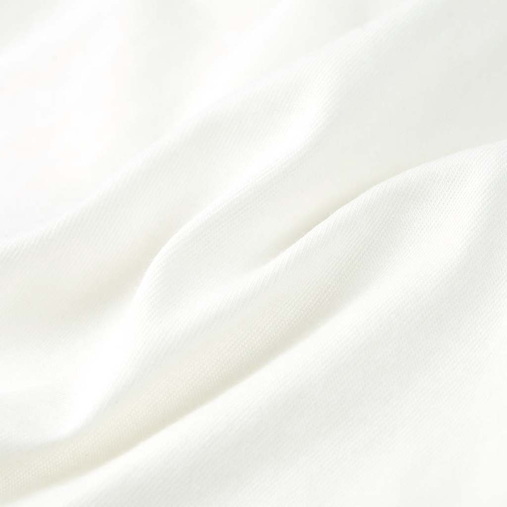 Kindershirt met korte mouwen 92 ecru - Image 7