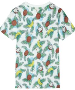 Kindershirt met korte mouwen 92 meerkleurig