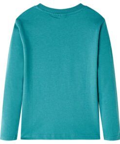 Kindershirt met lange mouwen 104 donkerzeeblauw