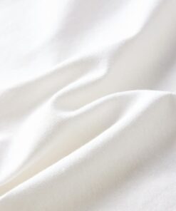 Kindershirt met lange mouwen 104 ecrukleurig