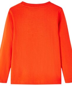 Kindershirt met lange mouwen 104 feloranje