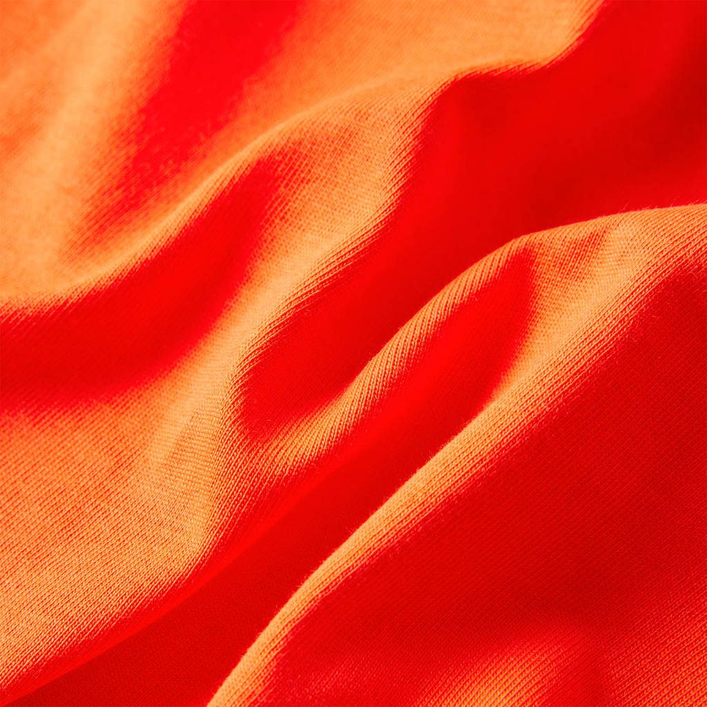 Kindershirt met lange mouwen 104 feloranje - Image 7