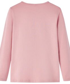 Kindershirt met lange mouwen 104 lichtroze
