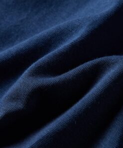 Kindershirt met lange mouwen 104 marineblauw