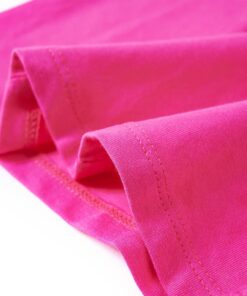 Kindershirt met lange mouwen 116 donkerroze